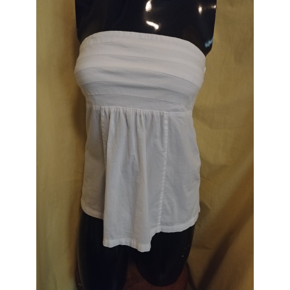 White Fossil Brand Sleeveless Tube Top